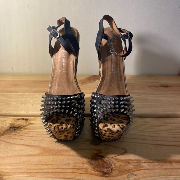 Jeffrey Campbell Vicious Ex Black Cheetah Platform size 7 - Picture 2 of 6